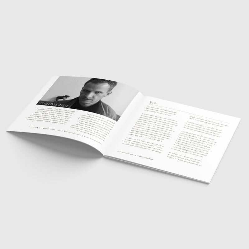 Fynn Steiner - Faces and Names - Gedichtband/Katalog