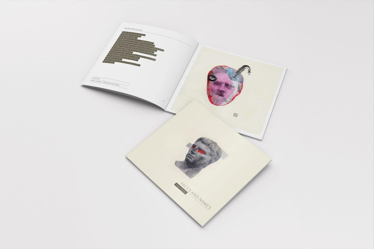 Fynn Steiner - Faces and Names - Gedichtband/Katalog
